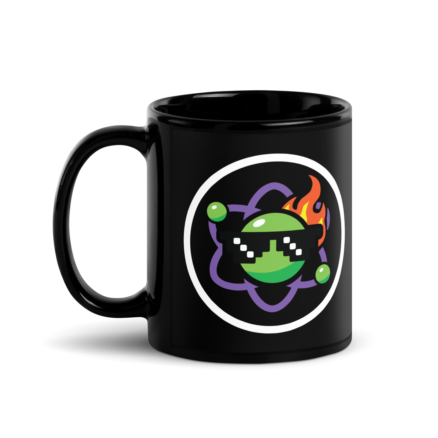 MrGreenGuy Logo "Glossy Black" 11oz Mug